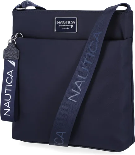 Vista 7 de Nautica Diver - Bolso bandolera pequeño de nailon para mujer con correa ajustable para el hombro