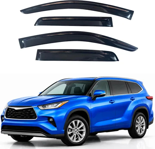 Vista 279 de Visera de ventana IG para Ford Focus Sedán y Hatchback 2012-2018, Protector de ventana lateral para lluvia y viento estilo Mugen, extra duradero