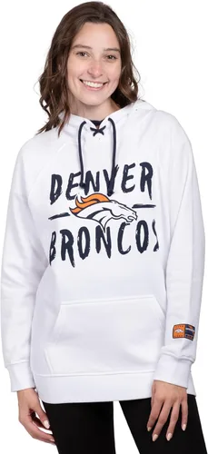 Vista 20 de Ultra Game Sudadera con capucha oficial de la NFL con cuello de lazo súper suave para mujer