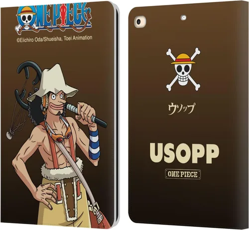 Vista 7 de Head Case Designs Funda de piel con licencia oficial Brook Graphic Art compatible con Apple iPad 9.7 2017 / iPad 9.7 2018
