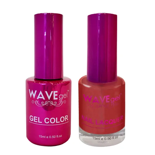 Vista 101 de WAVEGEL - Juego dúo de gel y esmalte de uñas a juego - Colección Princess - #001 Super Black I 0.5 onzas #001 Super Negro