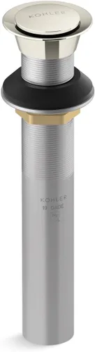 Vista 4 de Kohler K-33151-2BL Desagüe para lavabo de baño sin desbordamiento, bronce ennegrecido