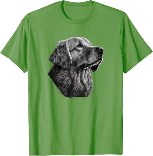 Vista 16 de Camiseta divertida Golden Retriever, Negro