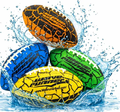 Vista 8 de Wave Runner Grip It, tamaño 9.25 pulgadas, fútbol acuático, juguetes de playa, juegos para niños al aire libre para verano, juguetes de piscina