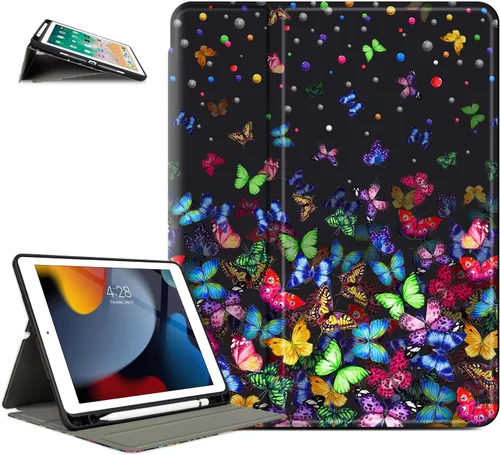 Vista 14 de Funda para iPad de 9ª/7ª/8ª generación de 10.2 pulgadas, compatible con iPad Pro de 10.5 pulgadas, funda para iPad Air de 3ª generación de 10.5
