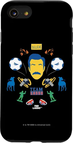 Vista 18 de Funda para iPhone 13 Pro Max Ted Lasso Icon Collage