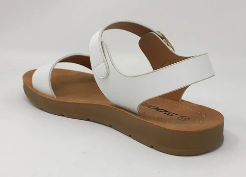 Vista 3 de Soda Sandalias planas con tiras para mujer