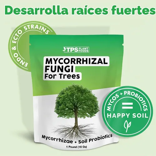 Vista 2 de Hongos micorrícicos para árboles, suplemento microbiano para expansión de raíces, 6 onzas