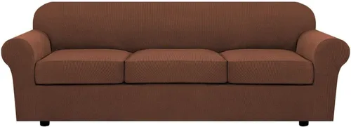 Vista 63 de H.VERSAILTEX Fundas de Sofá Elásticas para Cojines Fundas de Sofá para Muebles de Sala Fundas Protectoras