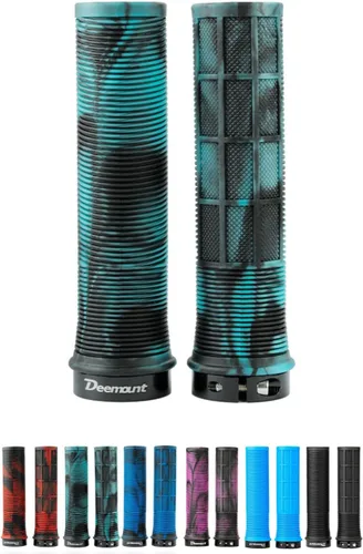 Vista 10 de Empuñaduras de bicicleta para manillar de bicicleta - Cómodos agarres de bloqueo para bicicleta de montaña, BMX, disponibles en múltiples opciones