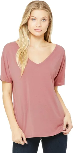 Vista 2 de Bella + lona para mujer Flowy Simple cuello en V8815