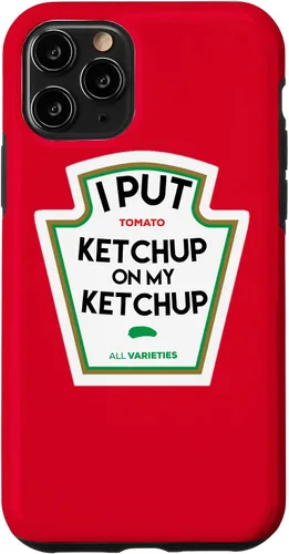 Vista 29 de I Put Ketchup on My Funny - Funda de regalo a base de tomate para iPhone 17