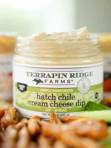 Vista 4 de Terrapin Ridge Farms Hatch Chile - Dip de queso crema – tarro de 11 onzas