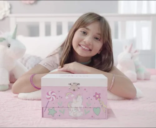 Vista 8 de DIBSIES Joyero de unicornio musical personalizado