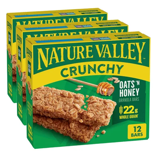 Vista 20 de Nature Valley, Barras de granola de almendras dulces y saladas, caja de 7.4 onzas (paquete de 4)
