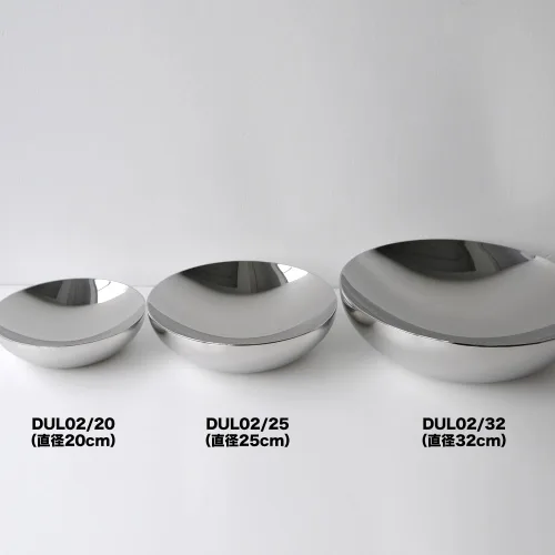 Vista 7 de Alessi Cuenco "Doble", mediano, plateado