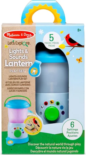 Vista 3 de Melissa & Doug Let's Explore Light & Sound - Juego de faroles para acampar