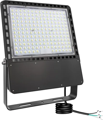 Vista 11 de STASUN Luz de inundación LED de 300 W 45000 lm del anochecer al amanecer Fotocélula al aire libre - Serie Flying Ultra, certificado ETL 5000K luz