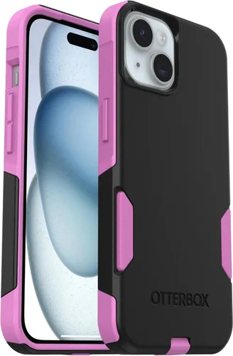 Vista 16 de OtterBox - Funda para iPhone 17e, 16e, 15, 14 y 13 serie Commuter, color negro, delgada y resistente, apta para bolsillo, con protección de puerto