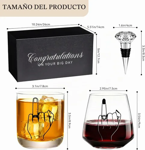 Vista 2 de Regalos de compromiso para parejas: regalo de boda, regalo de compromiso único, regalos de despedida de soltera, regalos de señor y señora, deseos