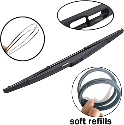 Vista 6 de Rear wiper blade14" for Opel for Zafira B Mk2 2005 2006 2007 2008 2009 2010 2011 Car rear windshield wiper rear wiper blade