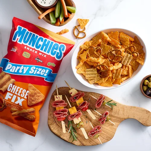 Vista 3 de Munchies Snack Mix, Cheese Fix, 1.75 onzas (paquete de 64)
