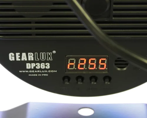 Vista 6 de Gearlux DP363 36 LED 1 vatio RGB tres en una luz de etapa LED