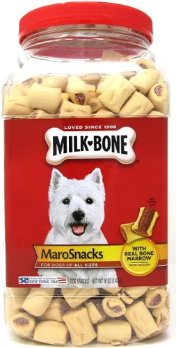 Vista 15 de Milk-Bone Galletas para Perros con Sabor a Mantequilla de Maní con Saborizantes Naturales y Artificiales - Golosinas Crujientes para Perros - 7