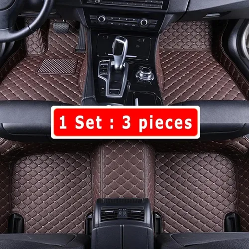Vista 6 de Para KIA Cerato Forte YD 2018 2017 2016 2015 2014 2013 Alfombras de piso de coche Alfombras de cuero interior Decoración de automóviles Cubiertas
