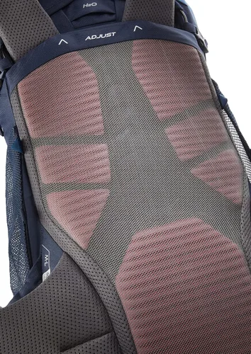 Vista 7 de Lowe Alpine Sirac Mochila de senderismo para varios días, Sirac 65 litros, tinta profunda/tinta