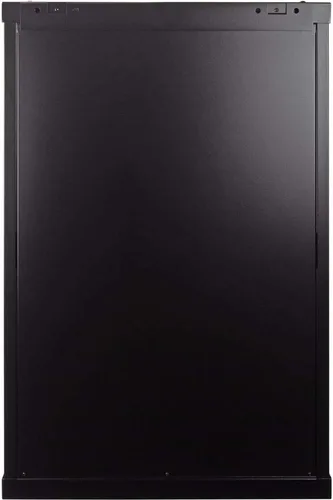 Vista 5 de Navepoint Gabinete de montaje en pared 18U Deluxe IT Rack de red de servidores de 19 pulgadas con puerta perforada de bloqueo de 24 pulgadas