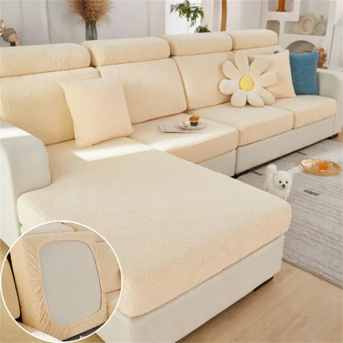 Vista 32 de Fundas mágicas para sofá, fundas interiores mágicas para sofá, funda universal resistente al desgaste, elástica para fundas modulares