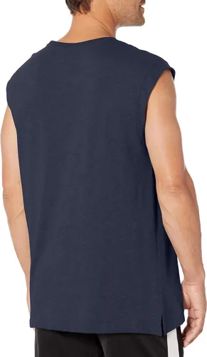 Vista 2 de PUMA Camiseta sin mangas Essentials para hombre, Peacoat- Ah23