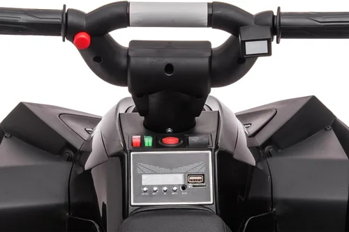 Vista 6 de ATV de 12 V para niños con control remoto, cuatro ruedas eléctricas, hasta Negro