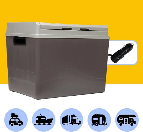Vista 5 de Koolatron Enfriador y calentador Iceless de 12 V - Enfriador eléctrico portátil Nevera portátil Eléctrica para automóvil, camión, cámper, barco