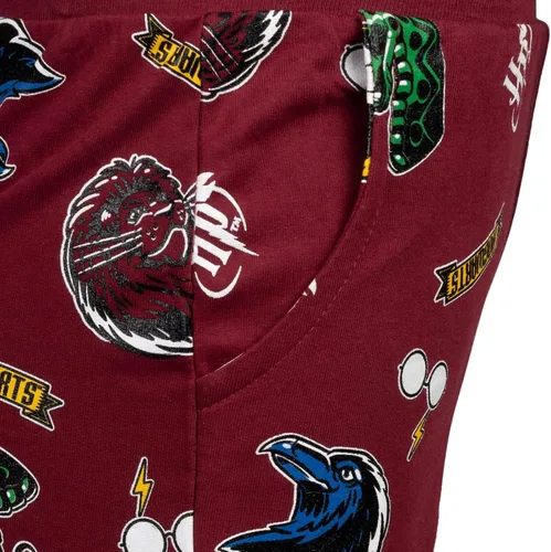 Vista 4 de Harry Potter Conjunto de camiseta y pantalones cortos de rizo francés