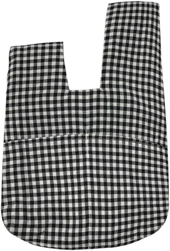 Vista 6 de BAR AUTOTECH - Bolsa de muñeca de algodón con patrón japonés y manga con nudos, bolsa portátil de lona, regalo para niñas, niños, esposa, mujeres