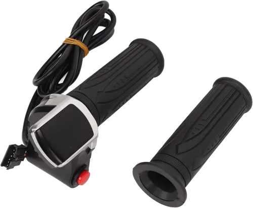 Vista 3 de Ebike Grips, manillar de bicicleta, empuñaduras de manillar de bicicleta, empuñadura de acelerador E Scooters, cómodo, impermeable, ajustable
