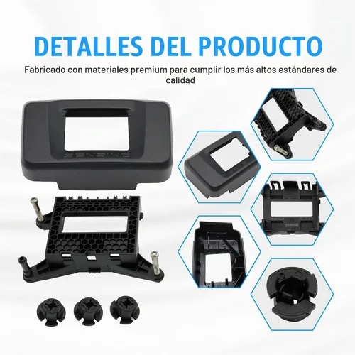 Vista 4 de NOVAPARTS Cubierta de radar de ondas milimétricas con sensor de distancia de parachoques delantero para Honda Accord 2018-2022 36809TVAA12, base