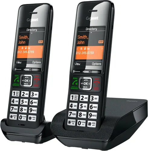Vista 8 de Gigaset Comfort 552H - Auricular adicional - Cargador - Elegante teléfono inalámbrico para base DECT - Fabricado en Alemania - Función manos libres
