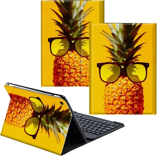 Vista 71 de Para Samsung Galaxy Tab S6 Lite Funda 2022/2020 Teclado Inalámbrico Desmontable Y Cubierta De Soporte De Cuero PU Funda Protectora Para Samsung