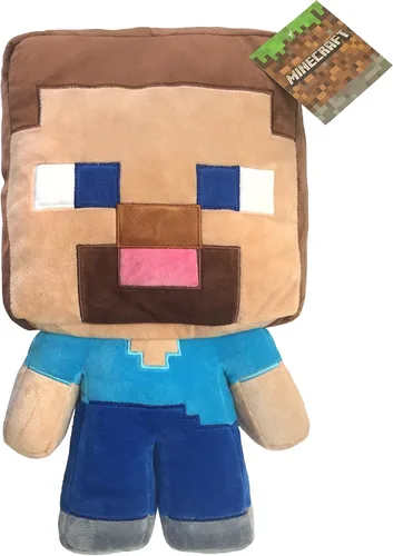 Vista 2 de Jay Franco Minecraft Steve Pillow Buddy - Paquete de 2 piezas, incluye Pillow Buddy, manta