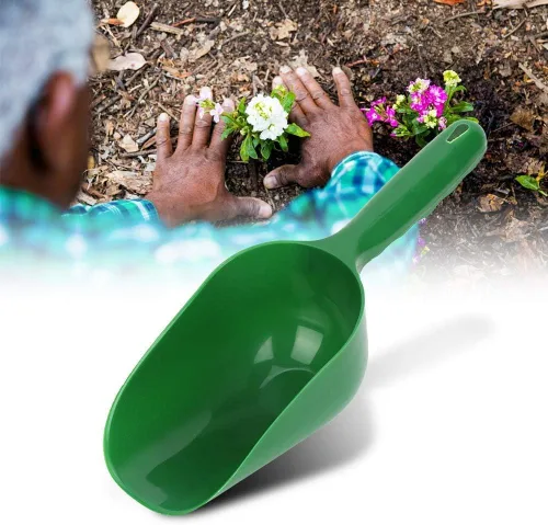 Vista 5 de Cucharas de plástico multifunción para jardín, pala de suelo, herramienta de excavación, cultivo para patio casero
