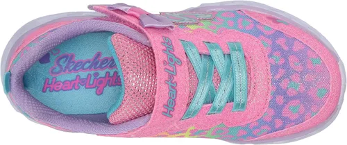 Vista 5 de Skechers Tenis unisex con luces de corazón para niños