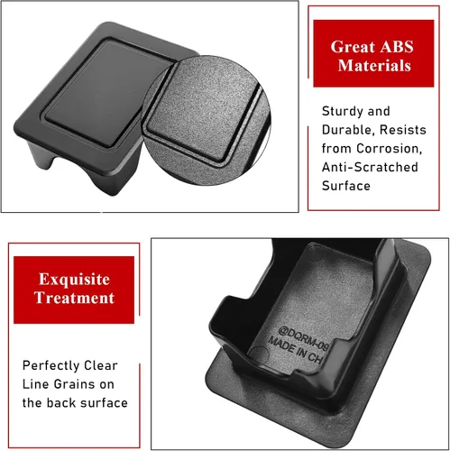 Vista 5 de TTCR-II Compatible con tapas de bolsillo para riel de cama Ram 2009-2018 Tapones de bolsillo de estaca para Ram 1500 2500 3500 Big