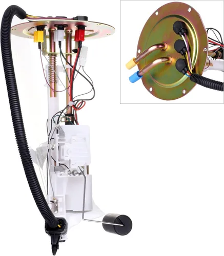 Vista 43 de SCITOO Conjunto de bomba de combustible compatible con para Kia for Sportage 2002 2001 bomba de combustible eléctrica 12v unidad