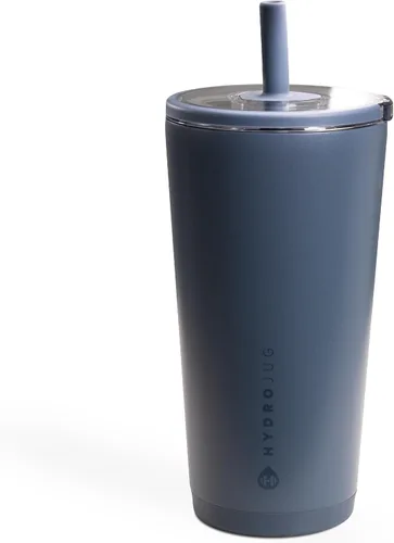 Vista 15 de HydroJug Everyday Tumbler 20 oz – Ceramic-Lined Insulated Tumbler with Straw and Soft-Touch Lid, Cup Holder Friendly, Double-Wall Vacuum Insulation