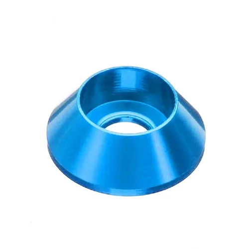 Vista 14 de 20pcs M6 Cono Arandelas de Copa Anodizado Aleación de Aluminio Junta de Tornillo Arandelas avellanadas (negro)