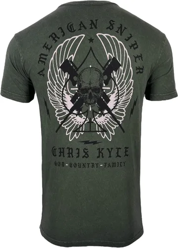 Vista 3 de Howitzer Style Camiseta Hombre Chris Kyle Spade Military Grunt MFG