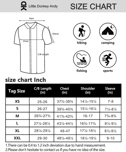 Vista 7 de Little Donkey Andy Camisa de viaje de manga larga para mujer, camisa Safari UPF 50+, camisas de senderismo frescas para exteriores de secado rápido